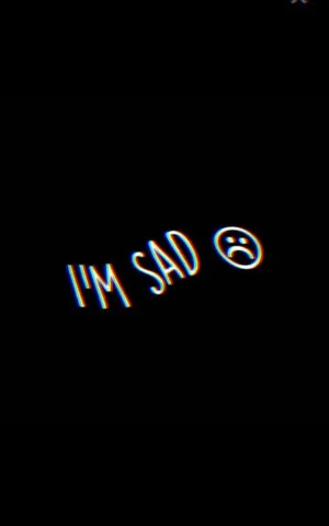 Depressing I'm Sad Iphone Wallpaper