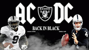 Derek Carr Back In Black Wallpaper