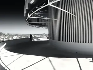 Design On Top Of The Capitol Records Building Wallpaper