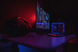 Desktop Computer For Gamer Wallpaper