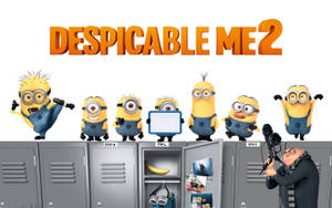 Despicable Me 2 Movie Poster Wallpaper