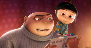 Despicable Me Gru And Agnes Wallpaper