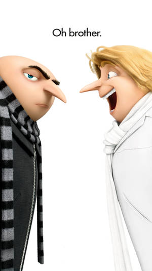 Despicable Me Gru And Dru Wallpaper