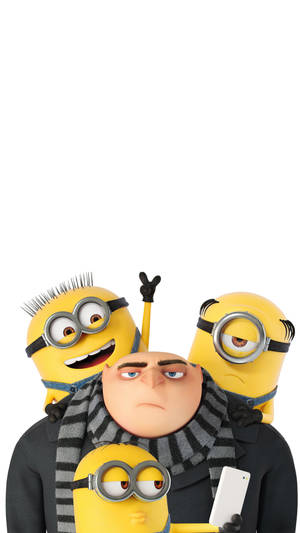 Despicable Me Gru And Minions Wallpaper