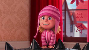 Despicable Me Smiling Edith Wallpaper