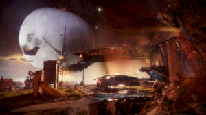 Destiny 2 4k Uhd Ship Ruins Wallpaper