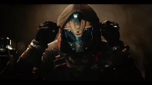 Destiny - A Man In A Hooded Hood Wallpaper