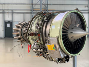 Detached Jet Engine Wallpaper