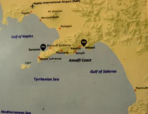 Detailed Map Of Paestum Ancient Site Wallpaper