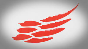 Detroit Red Wings Aesthetic Logo Wallpaper