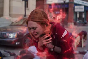 Devastated Wanda Maximoff Wallpaper