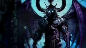 Devil Flaring Eyes Wallpaper