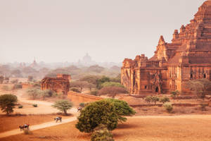 Dhammayangyi Temple Myanmar Wallpaper