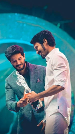 Dhanush And Dulquer Salmaan Tamil Actors Hd Wallpaper