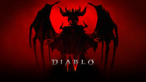 Diablo 4 Lilith Silhouette Wallpaper