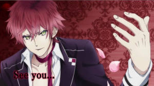 Diabolik Lovers Ayato Damask Poster Wallpaper