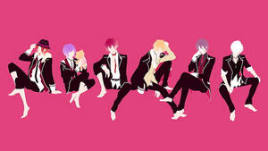 Diabolik Lovers Characters Minimalist Art Wallpaper