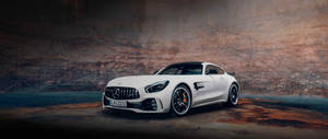 Diamond White Bright Mercedes Amg Gtr Wallpaper