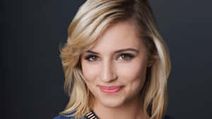 Dianna Agron Smiling Wallpaper