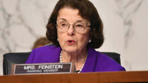 Dianne Feinstein Talking In Congress Wallpaper