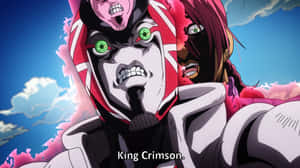 Diavolo The Supreme Leader Of Passione Executing The Deadly Heat Dream Wallpaper