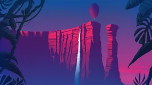 Digital Artwork Of Carl's House In Up Movie Wallpaper