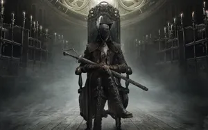 Digital Artwork Of The Hunter Bloodborne 4k Hd Wallpaper