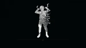 Digital Illustration Uzumaki Naruto Black Wallpaper