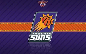 Digital Nba Phoenix Sun Logo Wallpaper
