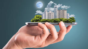 Digital Technology In Real Estate Wallpaper