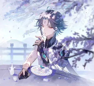 Dining Xiao Pfp Wallpaper