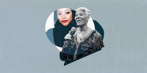 Dionne Warwick And Brittani Warrick Wallpaper