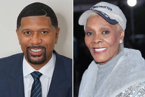 Dionne Warwick And Jalen Rose Wallpaper