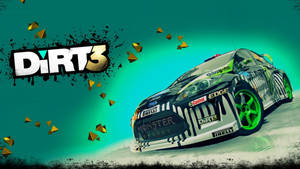 Dirt 3 Logo And Ford Model Wallpaper