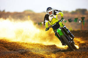 Dirt Bike Shallow Focus Wallpaper