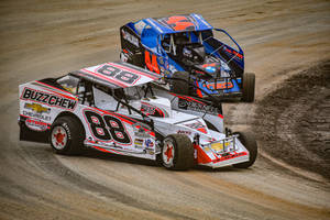 Dirt Car Racing Curve Wallpaper