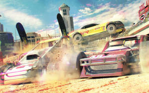 Dirt Showdown Yellow Car Wallpaper