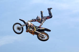 Dirtbike Air Trick Wallpaper