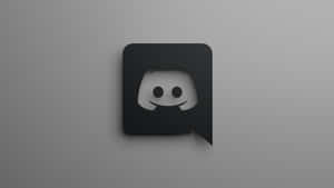 Discord Logo Grayscale Wallpaper