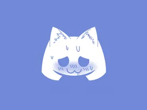 Discord Logo Like Anime Cat Wallpaper
