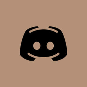 Discord Logo Muted Beige Wallpaper