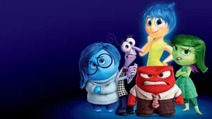 Disgust Inside Out With Colleagues Wallpaper