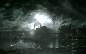 Dishonored Monochrome Dunwall Wallpaper