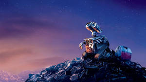 Disney 1920x1080 Hd Wall-e On Trash Wallpaper