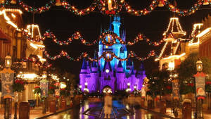 Disney 1920x1080 Hd Walt Disney World Christmas Wallpaper