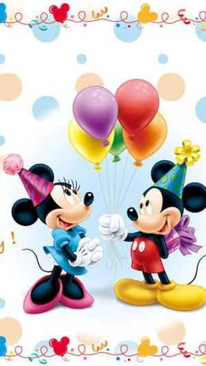 Disney Birthday 1080 X 1920 Wallpaper