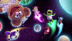 Disney Muppet Babies In Galaxy Wallpaper