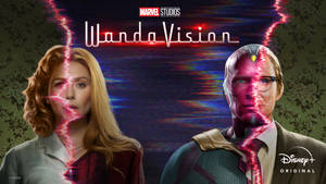 Disney Plus Vision And Wanda Wallpaper