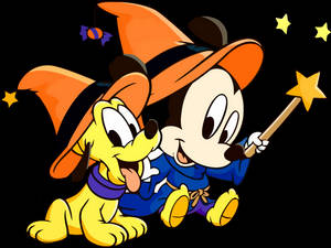 Disney Pluto Wizard Wallpaper