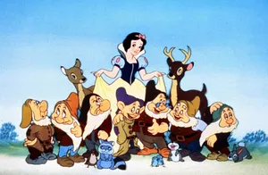Disney Princess Snow White And Friends Wallpaper